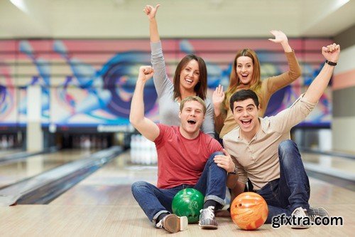 Stock Photos - Bowling 2, 25xJPG