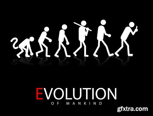 Stock Images - Evolution, 10xJPG, 15xEPS