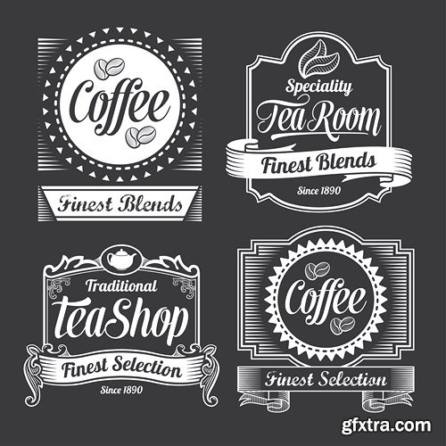 Retro Labels and Vintage Design, 25xEPS