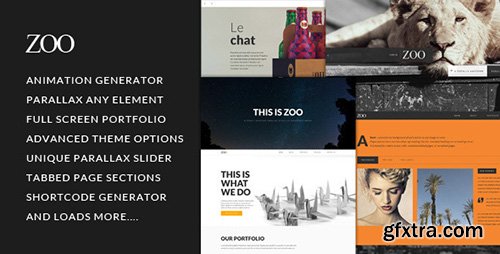 ThemeForest - Zoo v1.0.9 - Responsive One Page Parallax Theme