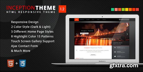 ThemeForest - Inception v1.1 - Theme Responsive HTML - FULL