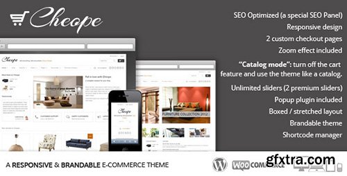 ThemeForest - Cheope Shop v2.1.8 - Flexible e-Commerce Theme