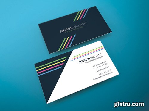 AI Vector Business Cards - Two Side Print Ready