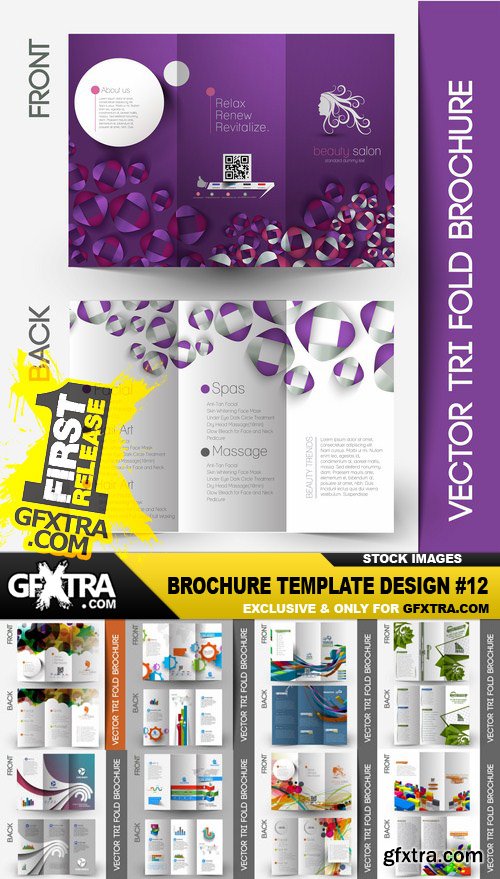 Brochure Template Design #12 - 30 Vector