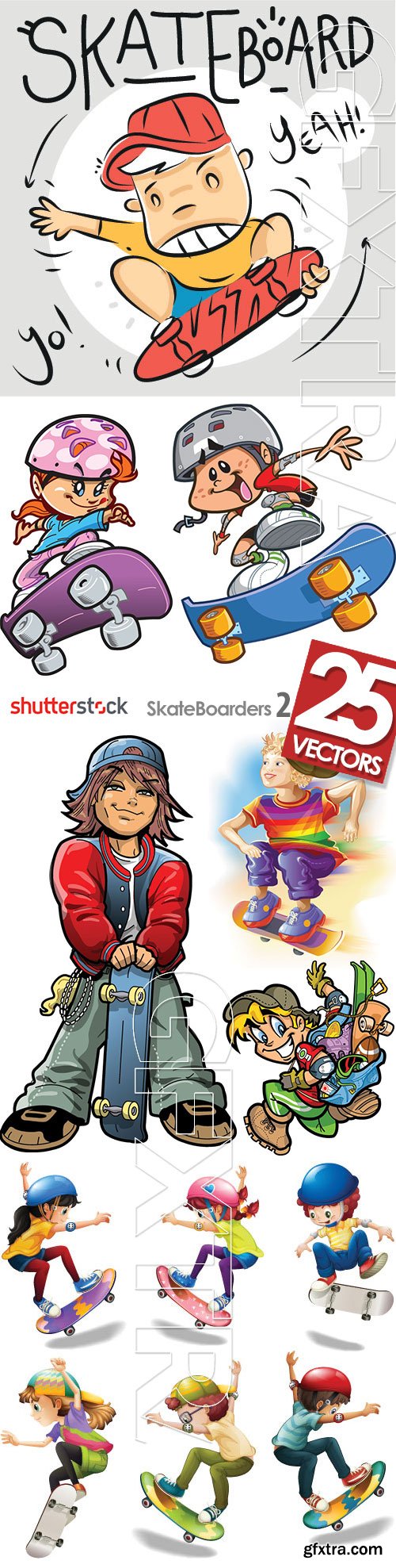 SkateBoarders 2, 25xEPS