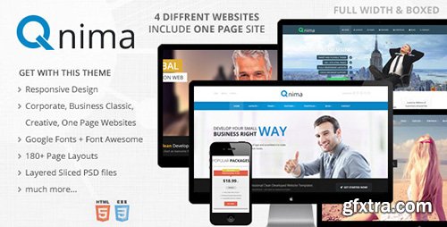 ThemeForest - Qnima - Responsive MultiPurpose HTML5 Template - FULL