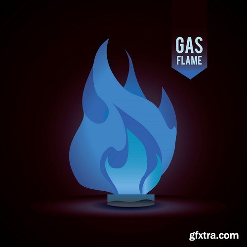 Stock Vectors - Gas Industry 2, 25xEPS