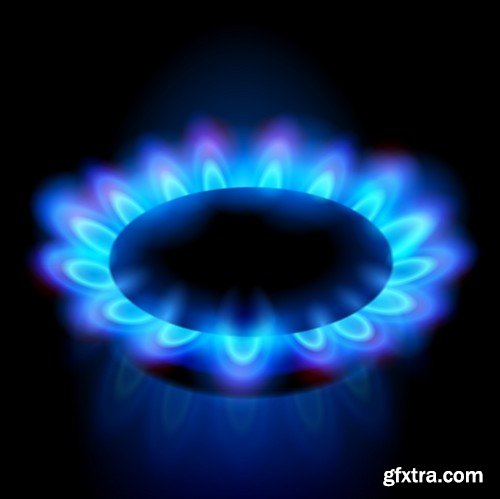 Stock Vectors - Gas Industry 2, 25xEPS