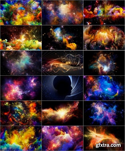 Collection 3d abstraction Universe 25 UHQ Jpeg