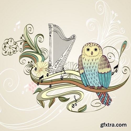 Collection of various birds vector image 25 Eps