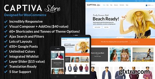 ThemeForest - Captiva v1.4.1 - Responsive WordPress WooCommerce Theme