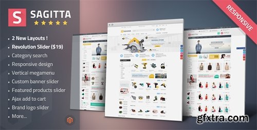 ThemeForest - Sagitta v1.1 - Mega Store Responsive Magento Theme