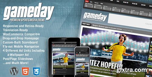 ThemeForest - Gameday v2.3 - Wordpress Sports Media Theme