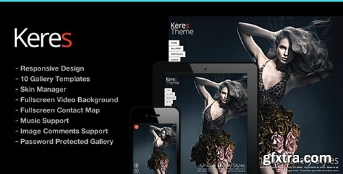 ThemeForest - Keres v2.1.3 - Fullscreen Photography Theme