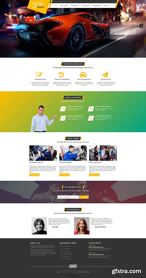 VTem - CarRepair - Template for Joomla 2.5 & 3.x