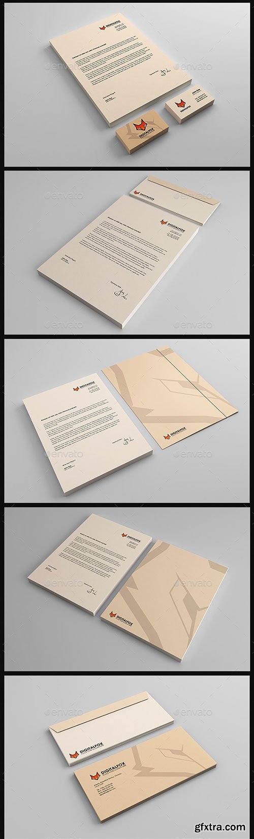 GraphicRiver - Stationery & Branding Mock-Up 9186667