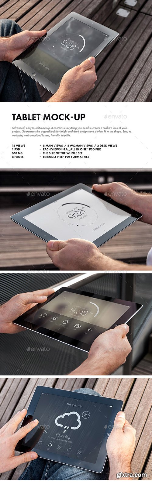 GraphicRiver - Tablet Mock-up 9201108