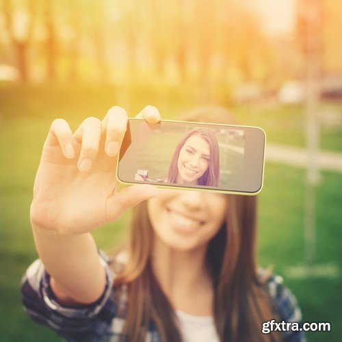 Stock Photos - Selfie, 25xJPG