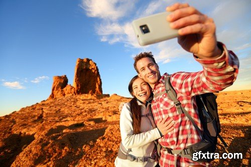 Stock Photos - Selfie, 25xJPG