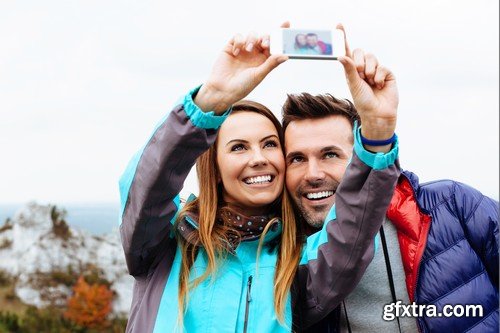 Stock Photos - Selfie, 25xJPG