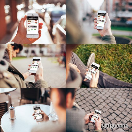 6 iPhone 5 Mockups