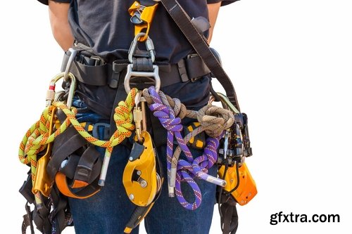 Collection of climbing equipment 25 UHQ Jpeg