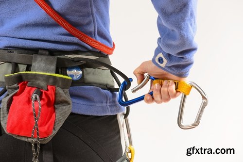 Collection of climbing equipment 25 UHQ Jpeg