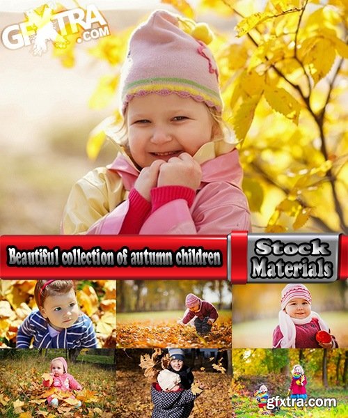 Beautiful collection of autumn children 25 UHQ Jpeg