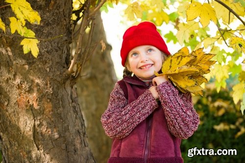 Beautiful collection of autumn children 25 UHQ Jpeg