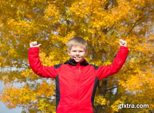 Beautiful collection of autumn children 25 UHQ Jpeg