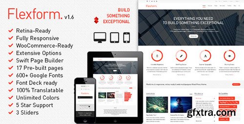 ThemeForest - Flexform v1.6.1 - Retina Responsive Multi-Purpose Theme