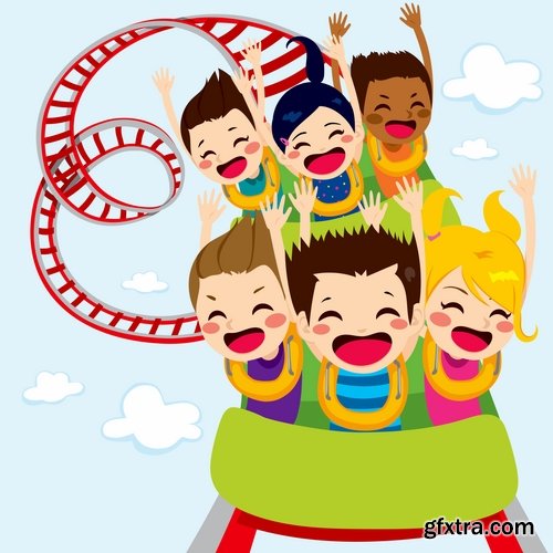 Collection toon on a roller coaster 25 Eps