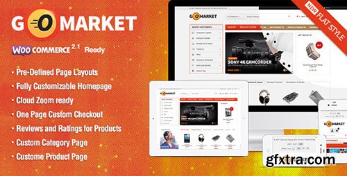 ThemeForest - WooCommerce Supermarket Theme - GoMarket v1.1.1