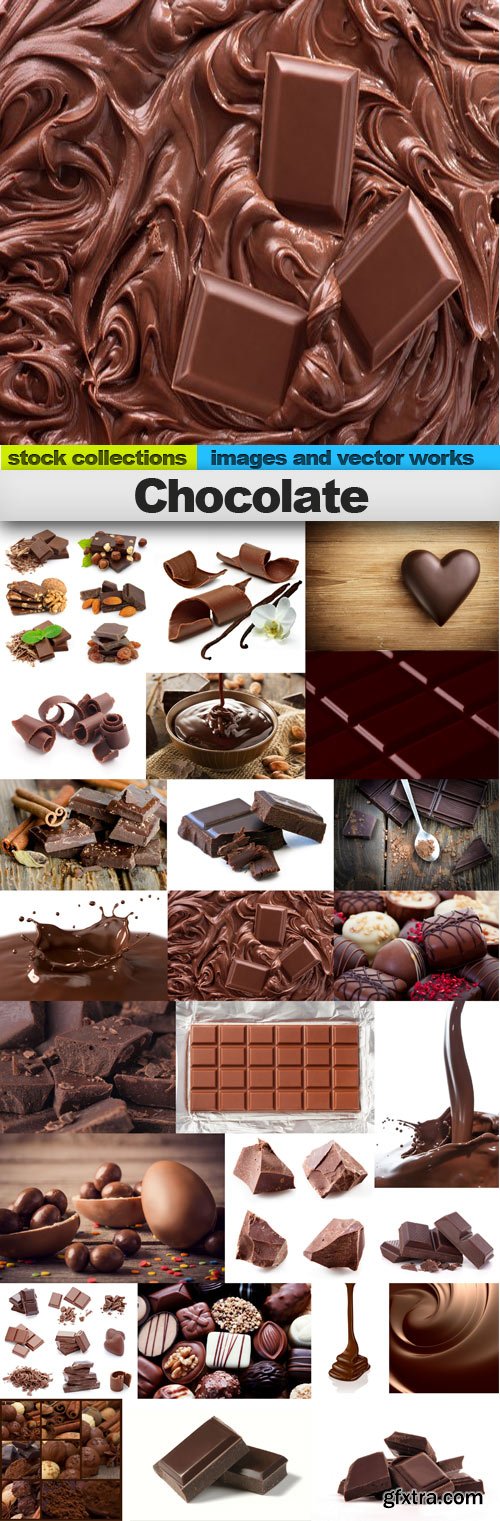 Chocolate,25 x UHQ JPEG