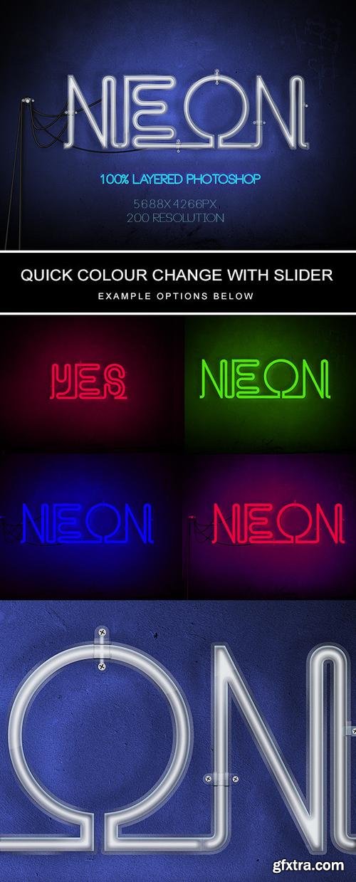 GraphicRiver - Neon Text