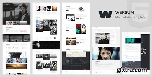 ThemeForest - Wersum - MultiPurpose Minimalistic HTML Theme - RIP