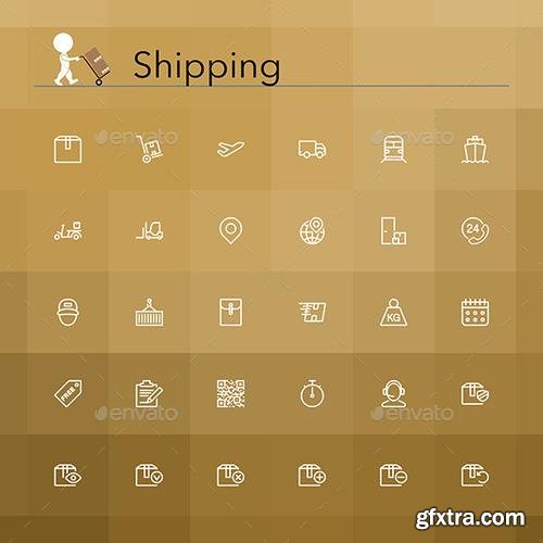 GraphicRiver - Shipping Icons