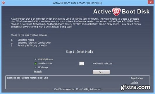 Active Boot Disk Suite 9.0.0 LiveCD (ISO)