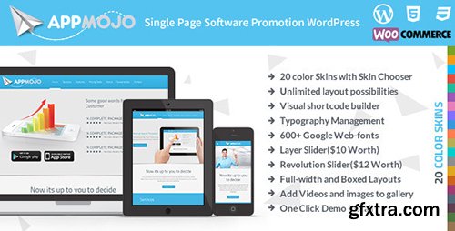 ThemeForest - App Mojo v1.8 - Responsive Single Page Promotion Theme