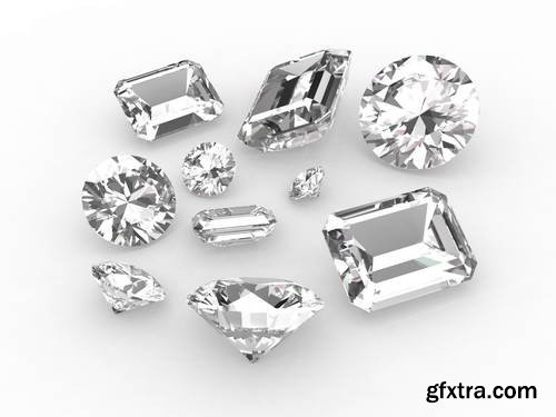 Diamonds Collection 21xJPG, 4xEPS