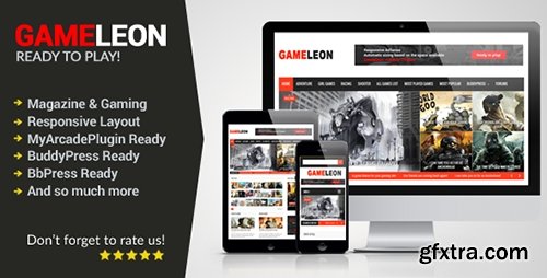 ThemeForest - Gameleon v2.7 - WordPress Responsive Arcade Theme