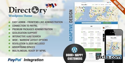 ThemeForest - Directory Portal v4.11 - WordPress Theme