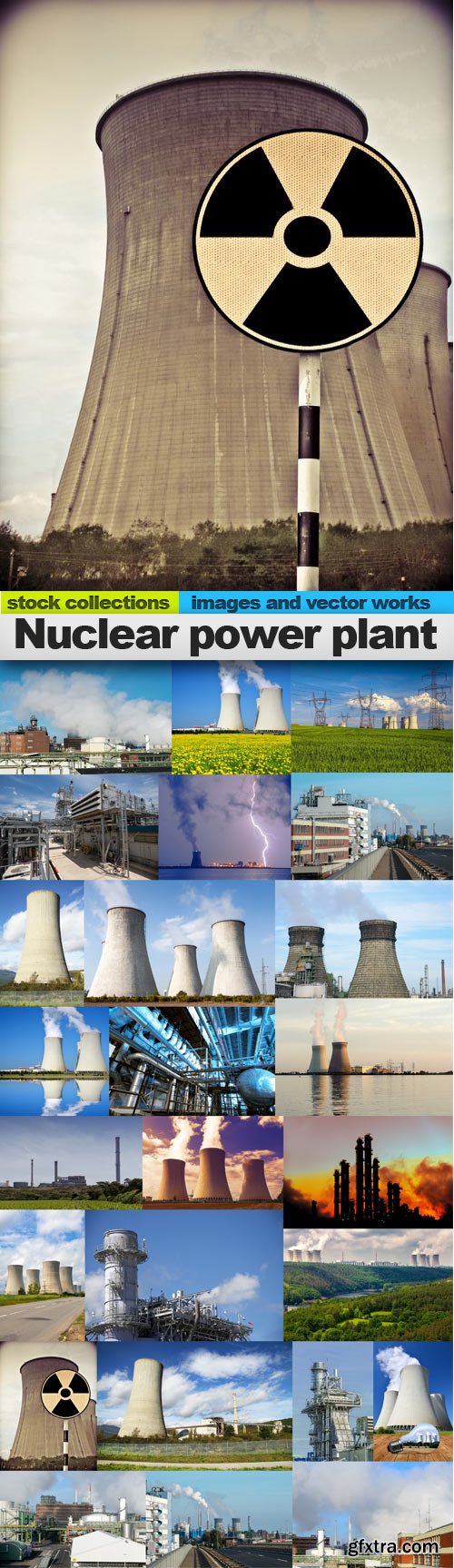 Nuclear power plant,25 x UHQ JPEG