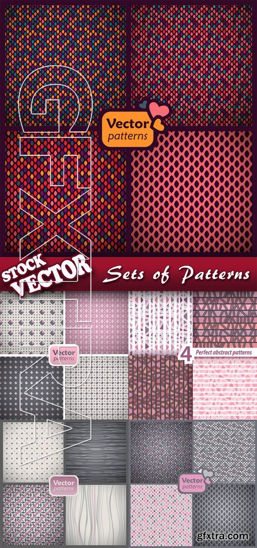 Stock Vector - Sets of Patterns