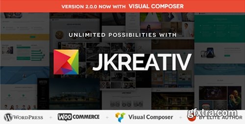 ThemeForest - Jkreativ v2.2.4 - Multilayer Parallax MultiPurpose Theme