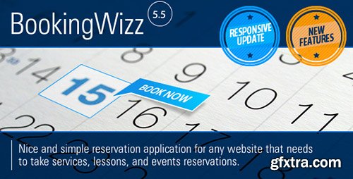 CodeCanyon - Booking System v5.5 - PHP Script