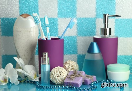 Collection of bathroom accessories 25 UHQ Jpeg