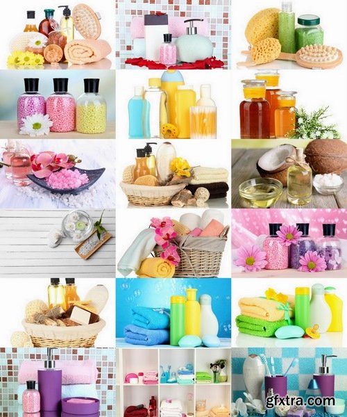 Collection of bathroom accessories 25 UHQ Jpeg