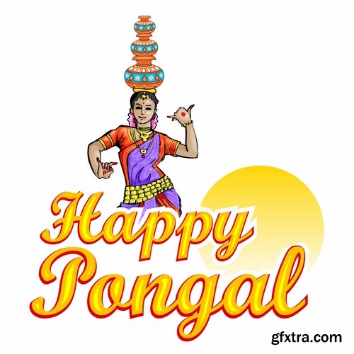 Collection of sacred holiday Pongal 25 Eps