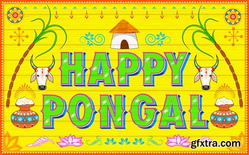 Collection of sacred holiday Pongal 25 Eps